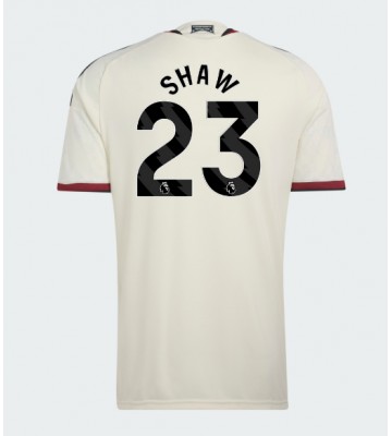 Manchester United Luke Shaw #23 Tredjetrøje 2026-27 Kortærmet